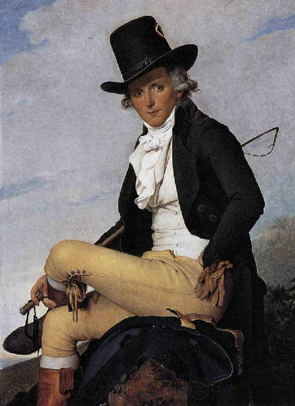 Jacques-Louis  David Portrait of Pierre Seriziat